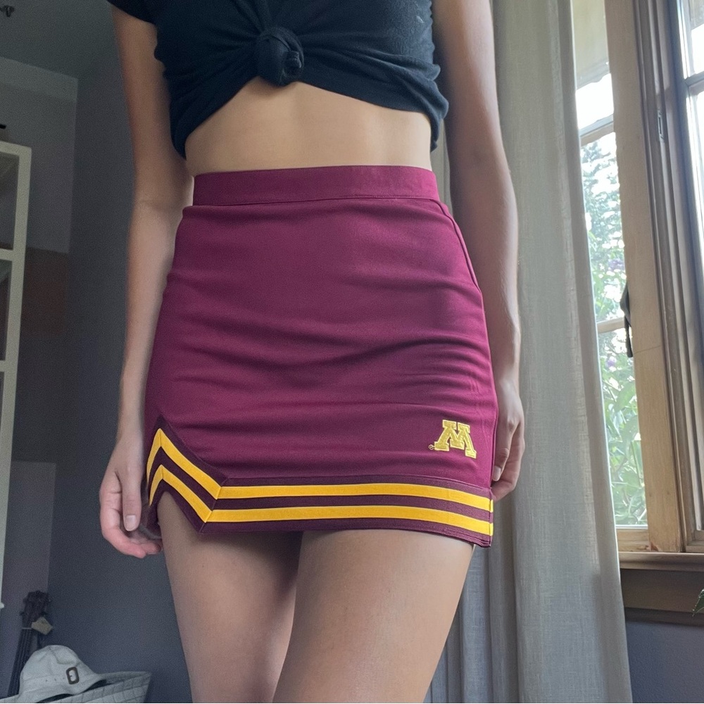 University of Minnesota Cheer skirt